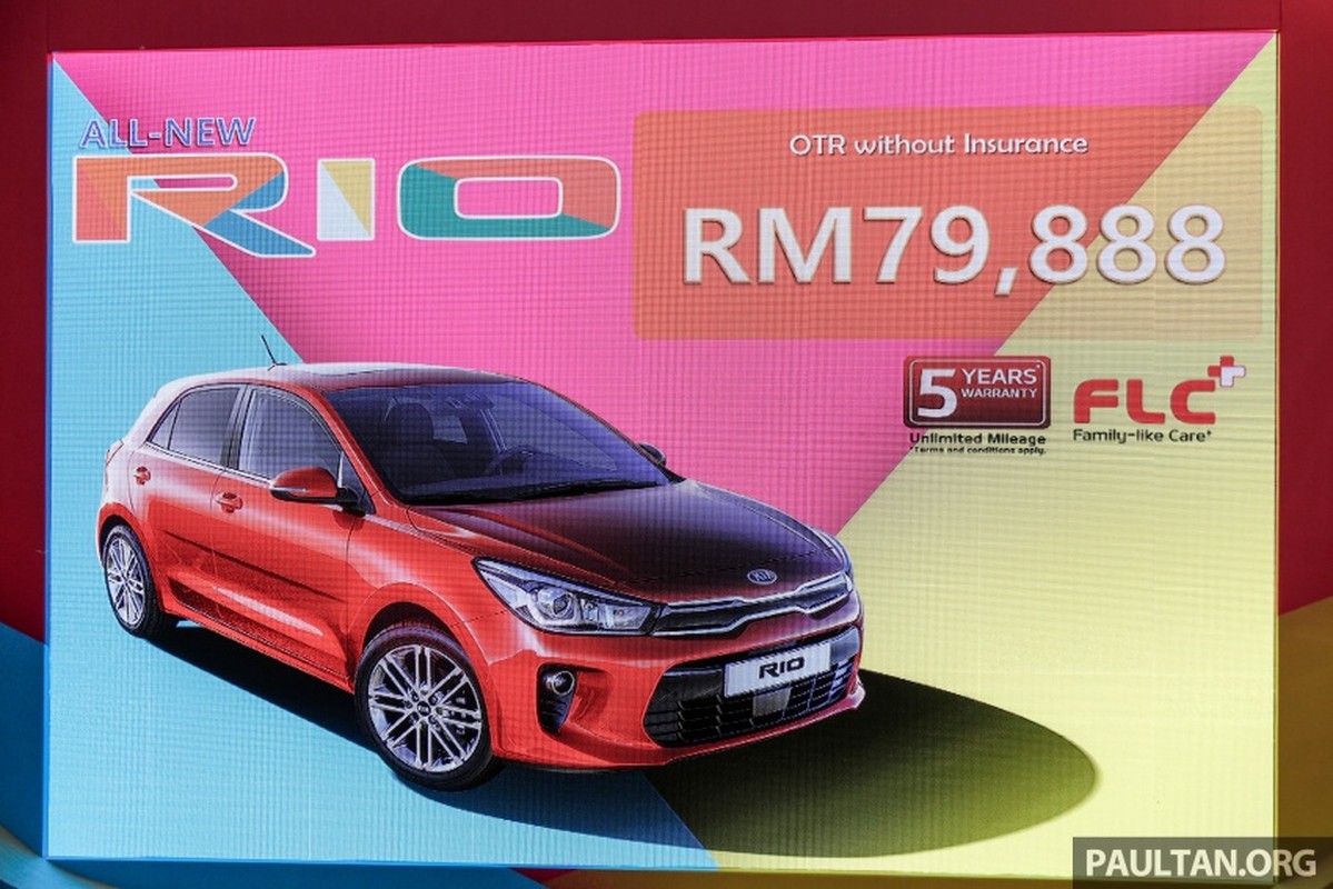 Kia Rio 2017 &quot;chot gia&quot; 424 trieu dong tai Malaysia